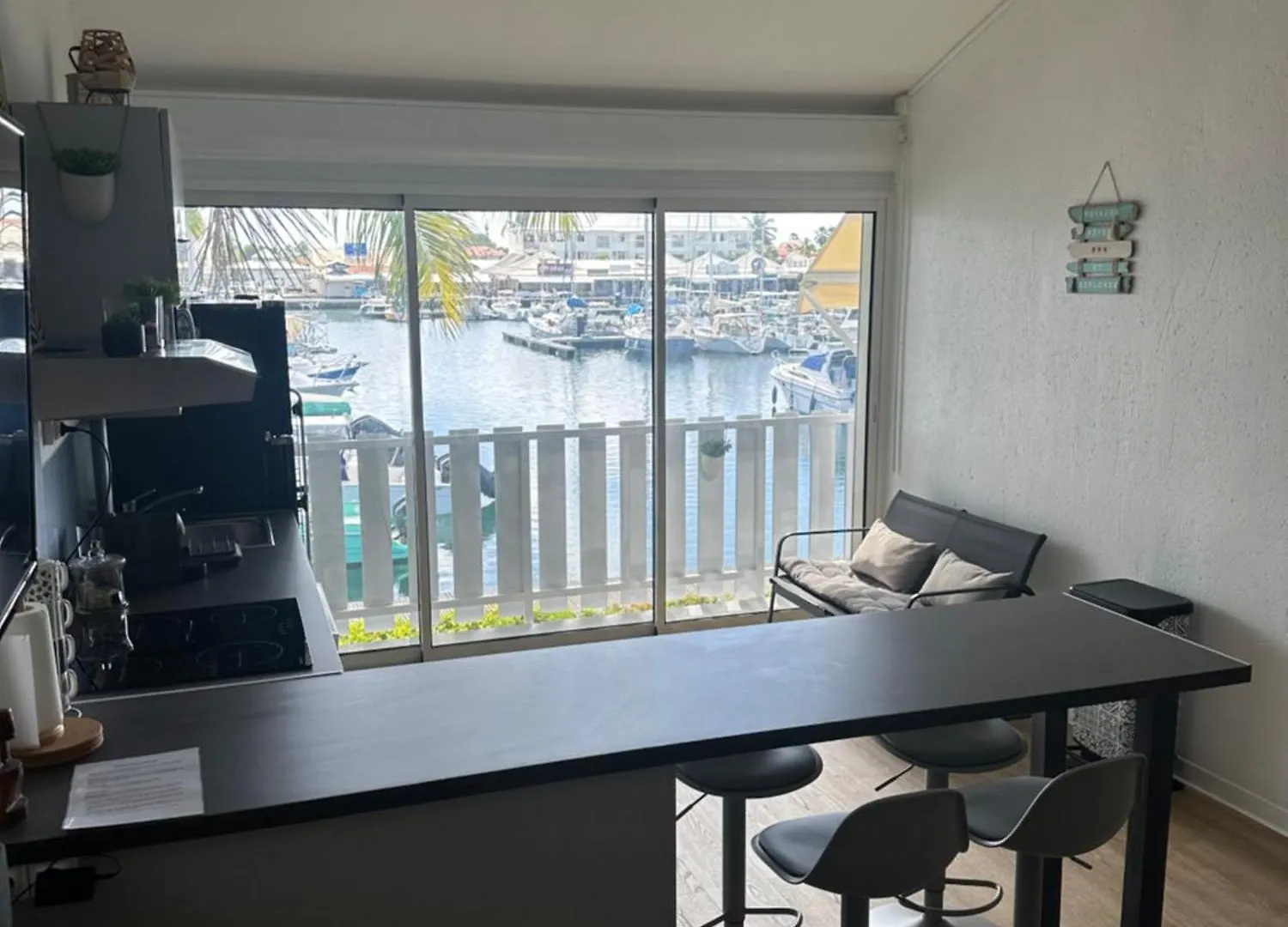 Cosy Duplex - Marina View Apartman Saint-François